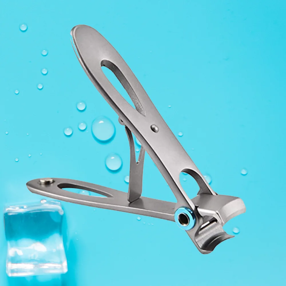 

3pcs Stainless Steel Nail Clippers Wide Jaw Opening Nial Cutter Set Strong Nail Shaping Kit(Black)