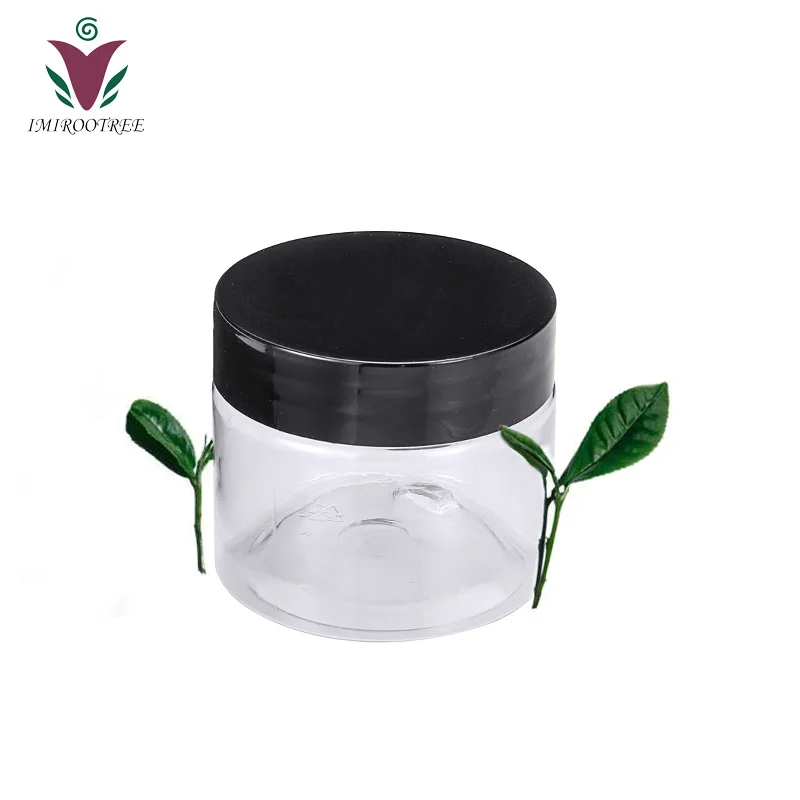 

Прозрачная баночка для косметического крема, 24 шт., 2 унции, 50 мл, дорожные инструменты, многоразовые баночки для хранения лосьона