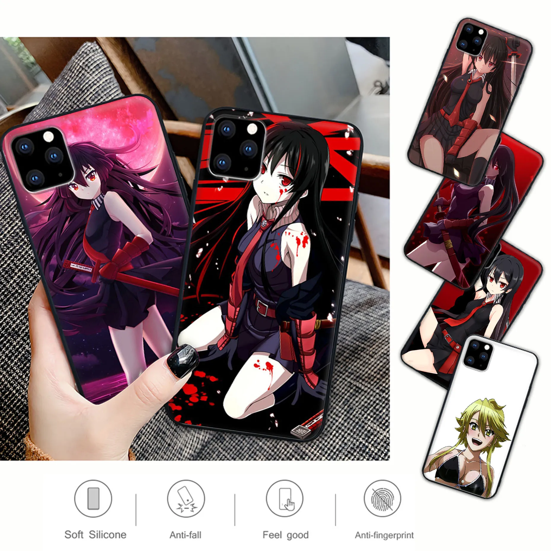 Защитный чехол Akame Ga Kill для Samsung Galaxy A50 A50s A30 A70 A51 A71 A80 A91 A31|Бамперы| |