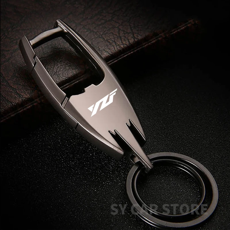 

Fashion Motorcycle Keychain Alloy motorcycle Keyring Key Chain For Yamaha YZF R3 R25 R6 R1 2013-2020 Accessories