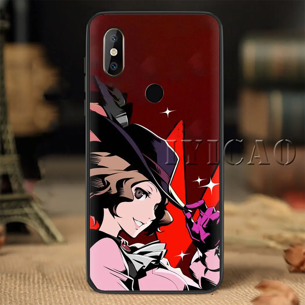Persona 5 &quot Джокер мягкий чехол для телефона Xiaomi Mi на возраст 6 8 9 SE Honor Lite Pro F1 A1 2 5X
