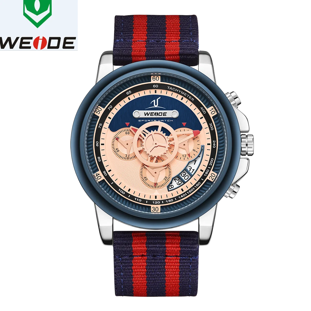 Часы WEIDE мужские кварцевые с большим циферблатом спортивные цифровые