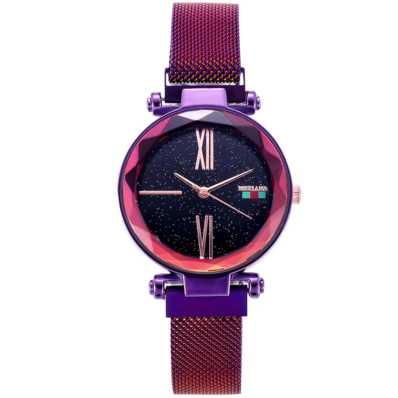 

Fashion Magnetic Starry Sky Luxury Diamond Women Watches Ladies Dress Casual Wristwatches Female Quartz Clock relogio feminino