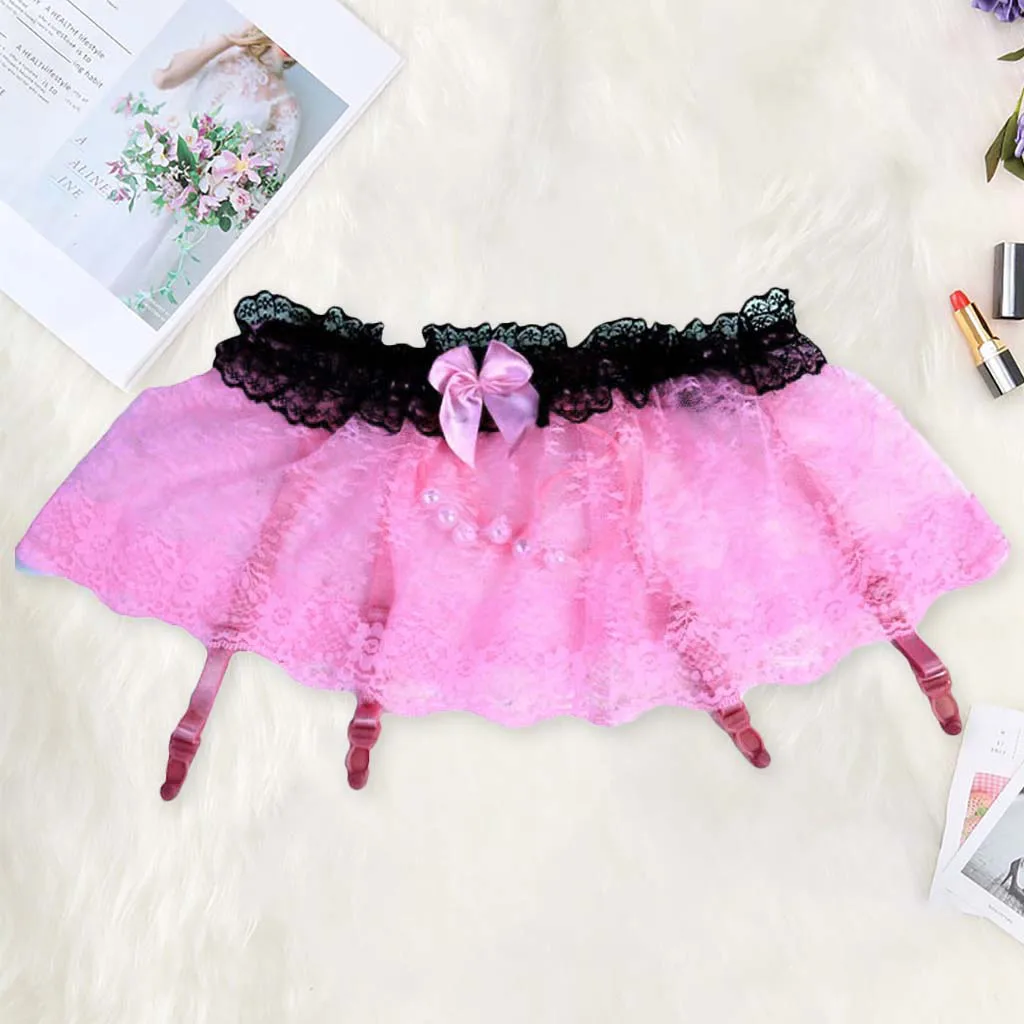 Сексуальное женское нижнее белье кружевное низкая посадка одноцветная