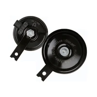 2 piece 12v 24v automobile horn chrome plated waterproof classic tweeter universal 115db dual tone horn for modern kia