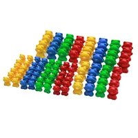 96pcs counting bear weight toy 3g6g9g12g kids experiment math materials color matching and sorting toys