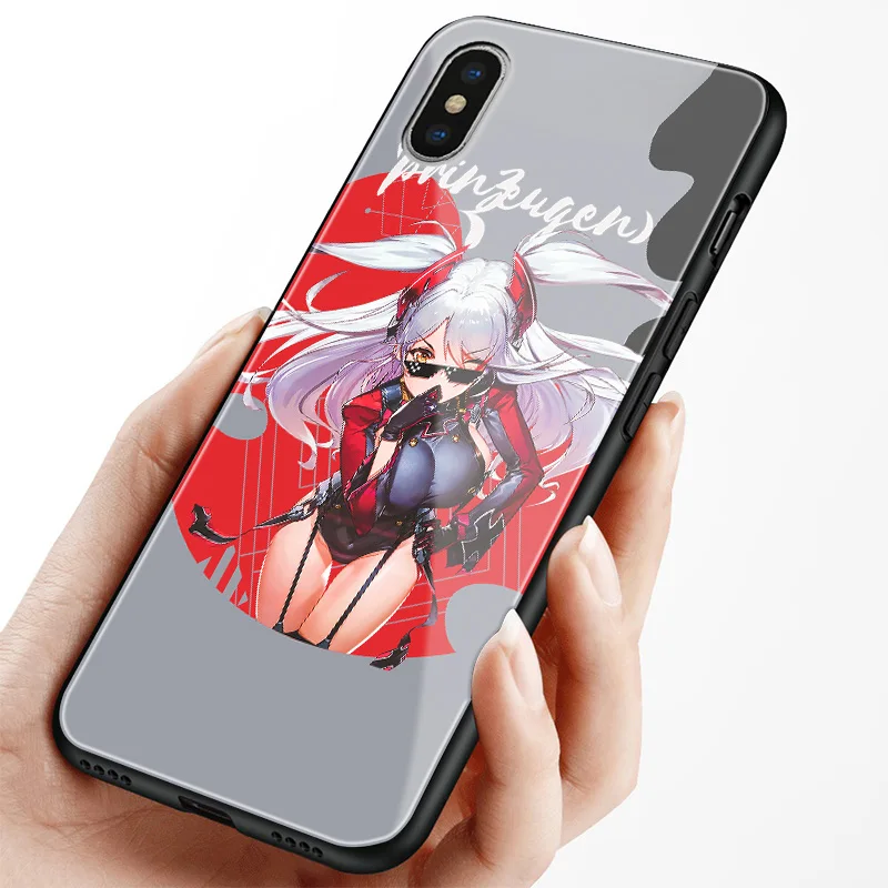 Мягкий силиконовый чехол для телефона из закаленного стекла iPhone 5 5S SE 6 6S 7 8 Plus X Xr Xs