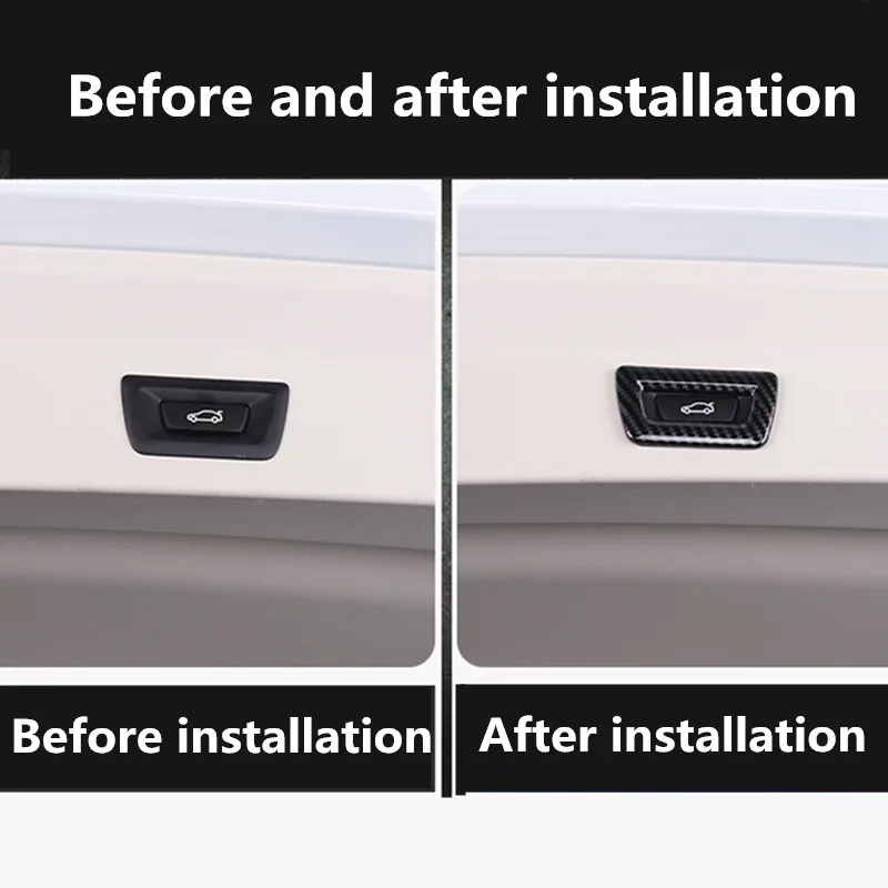 Крышка обшивки багажника из хромированного АБС-пластика для BMW X3 G01 G08 2018 2019