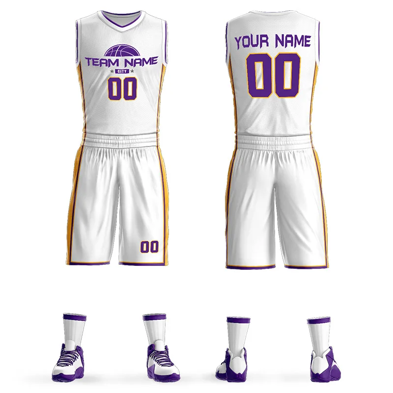 

Adult&Kids Bryant NO.24 Basketball Jerseys Custom Sport Uniform for Team Club James NO.23 Los Angeles USA LA Jerseys