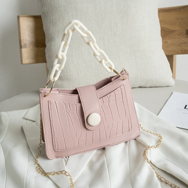 

Net celebrity small bag female bag 2021 popular new trendy lady hand bag fashion all-match one-shoulder diagonal bag