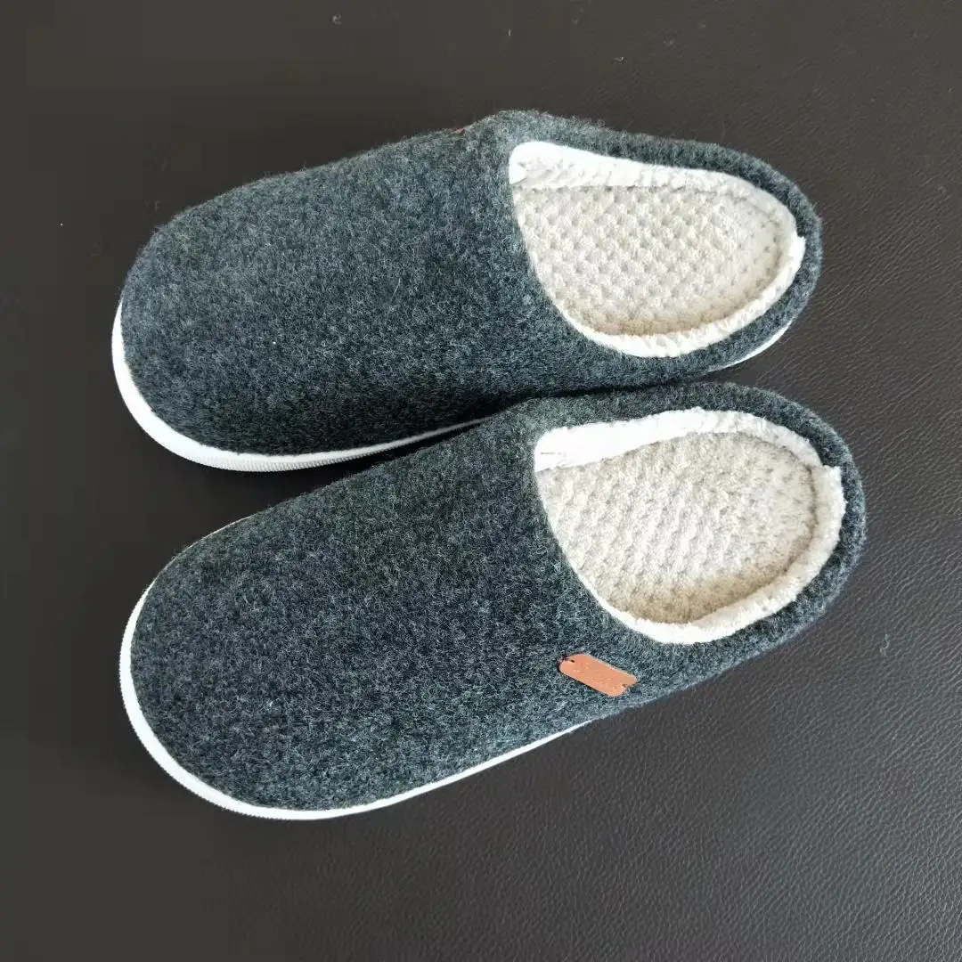 

Men's and Women's New Autumn and Winter Thick Bottom Indoor Shoes Warm Sewing Shoes Home Slippers Warm Couple Shoes