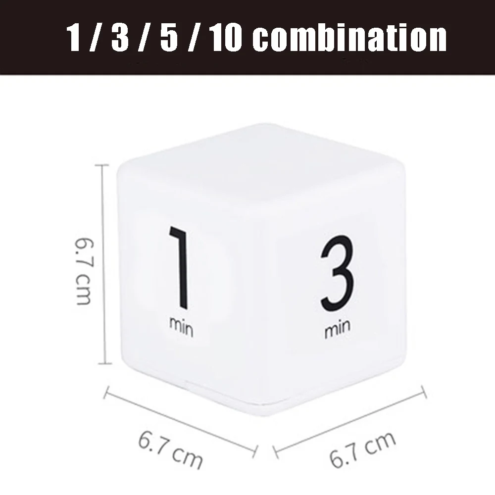 

Timer Square Alarm Clock 1-10min Time Management Bass Reminder 15-60min Countdown Clock Timer for Training Fitness Test