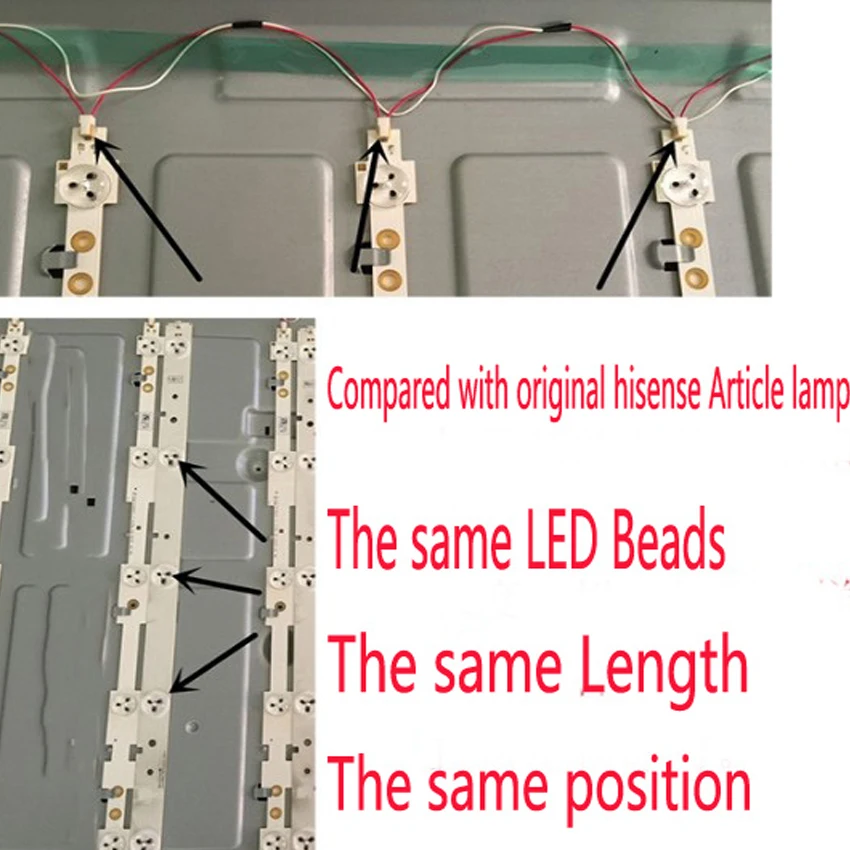 9 шт./лот 42-дюймовая Светодиодная лампа для LED42K20JD LED42EC260JD SVH420A72 LED42EC290N SVH420A72-REV3 |