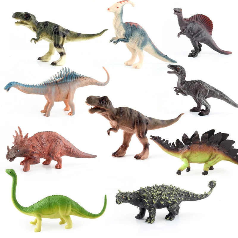 

New Styles Action Toy Figures Model Brachiosaurus Plesiosaur Tyrannosaurus Dragon Triceratops Collection Animal Collection Toys