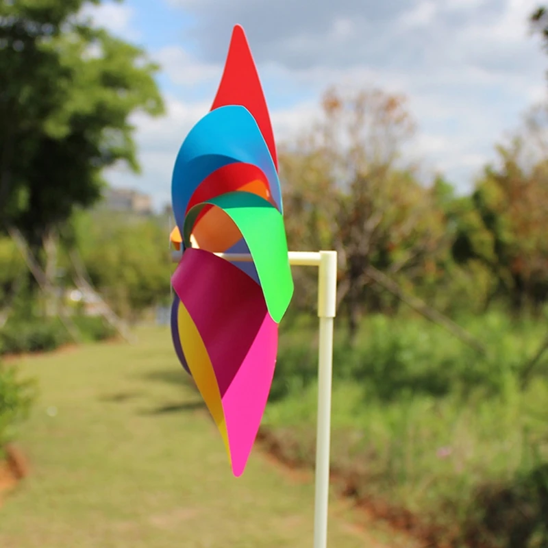 

Garden Yard Party Camping Windmill Wind Spinner Ornament Decoration Kids Toy New RXBF