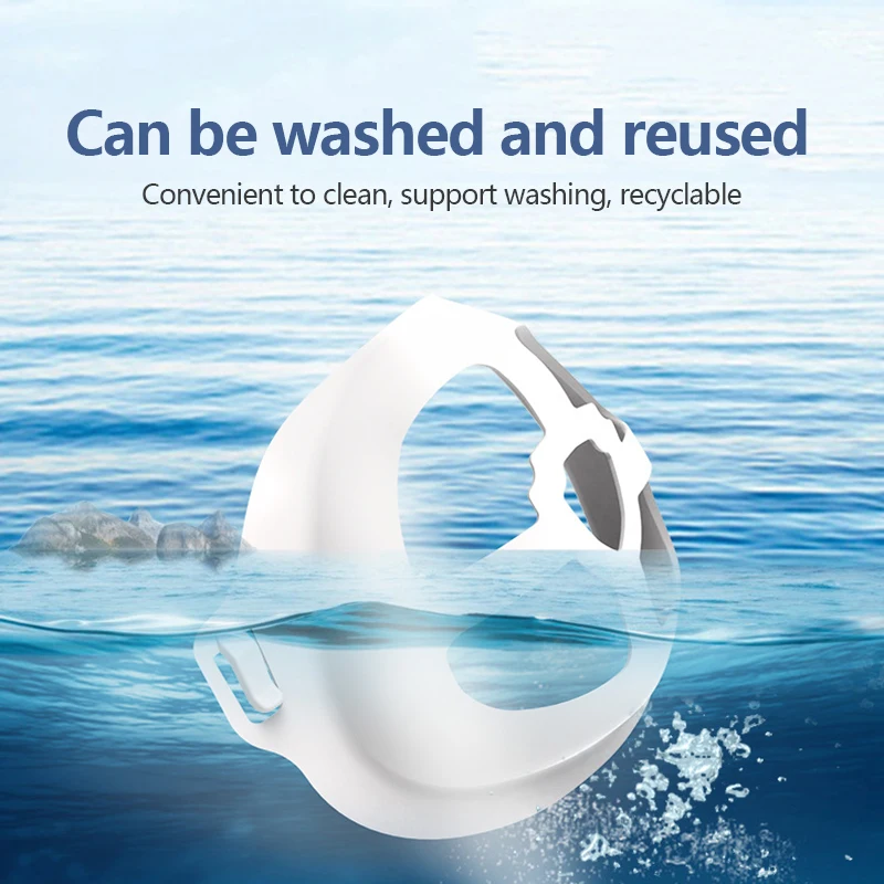 

Fast Delivery Accessories Mouth Separate Inner For Increasing Breathing Space Washable Mask Inner Support Frame Bandage