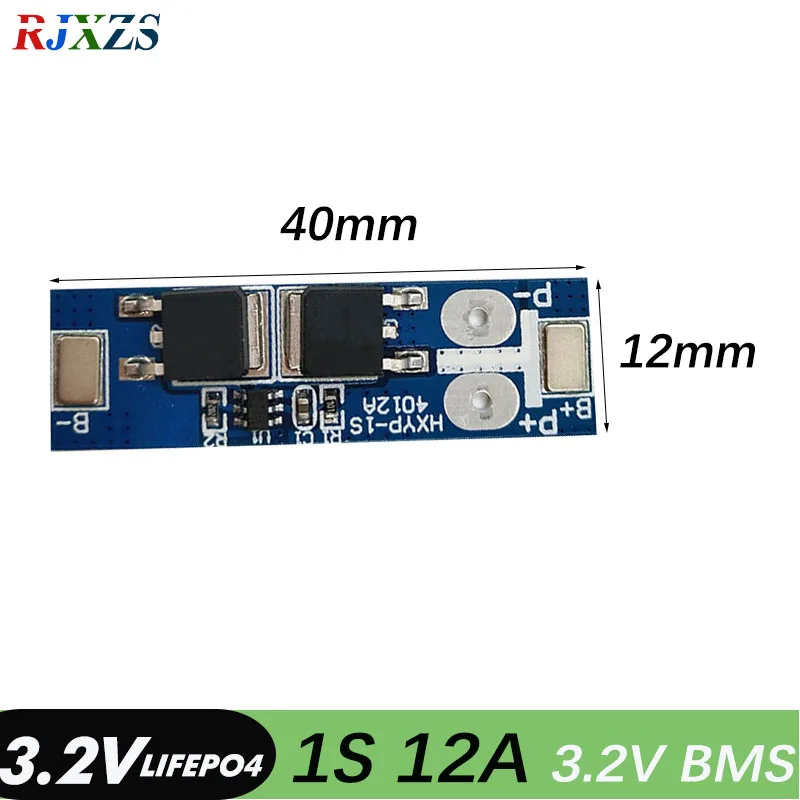 1S 12A LiFePO4 BMS 18650 PCM Защитная плата для аккумулятора 3 2 В|Интегральные схемы| |