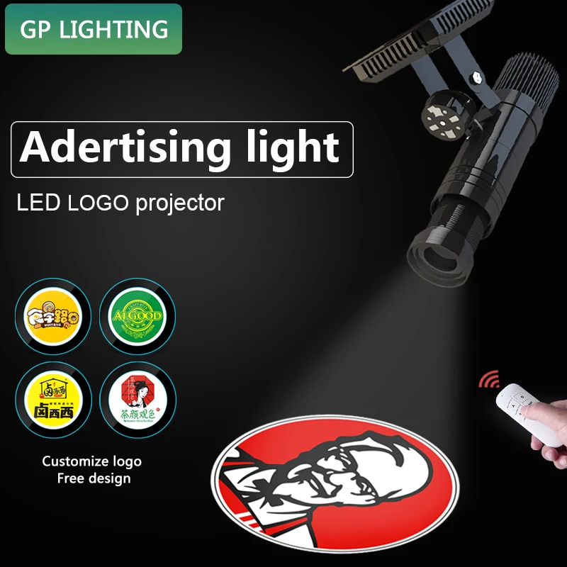 Хит продаж светодиодный проектор логотипа по индивидуальному заказу gobos дисплей
