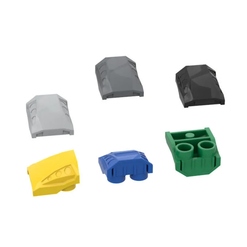 

Block Toy Assembles Particles 2x2 curved decoration Building Blocks Parts Educational Gift Toy for Children 44675 free shipping