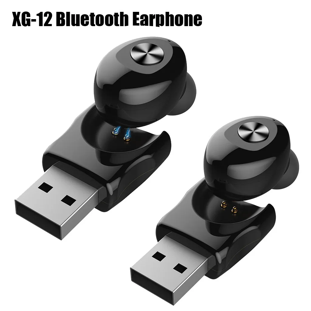 35 # XG12 Bluetooth 5 0 двойные наушники Беспроводные водонепроницаемые мини вкладыши HIFI