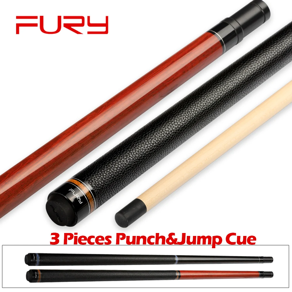 FURY FBJ T/K Billiard 3 шт. пуансон и прыжок Cue Stick 13 7 мм наконечник PU обертывание Billar Break & Jump
