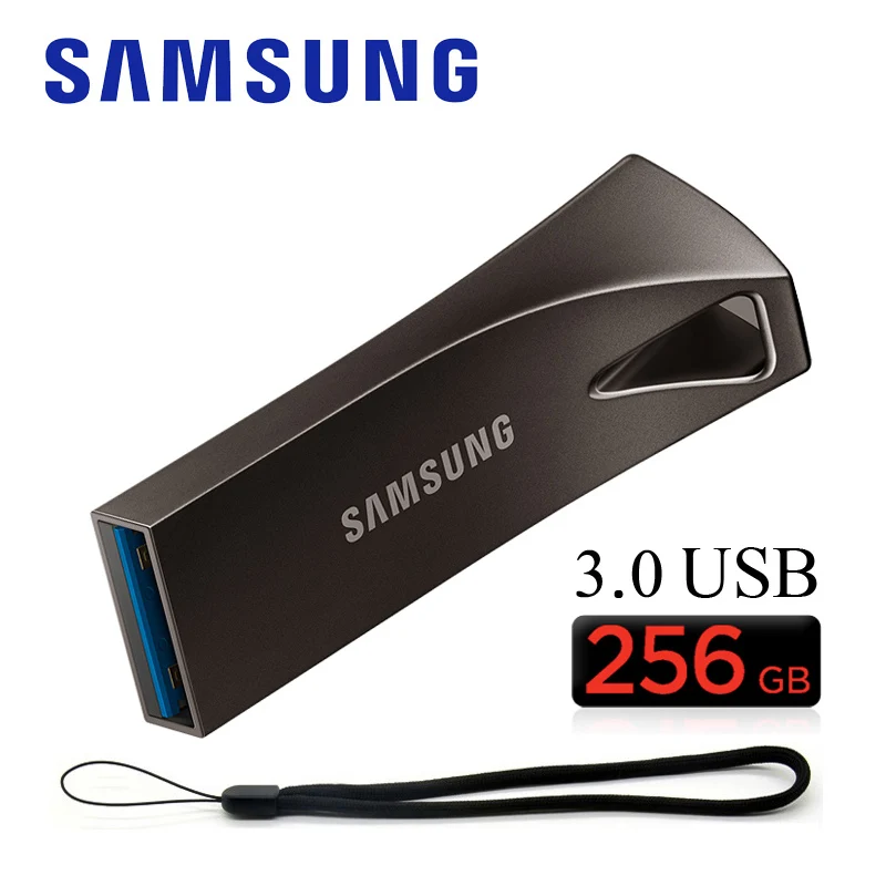Оригинальные SAMSUNG Mini USB 3 1 флешки 256 ГБ флэш-накопитель 64 Гб Флешка 128