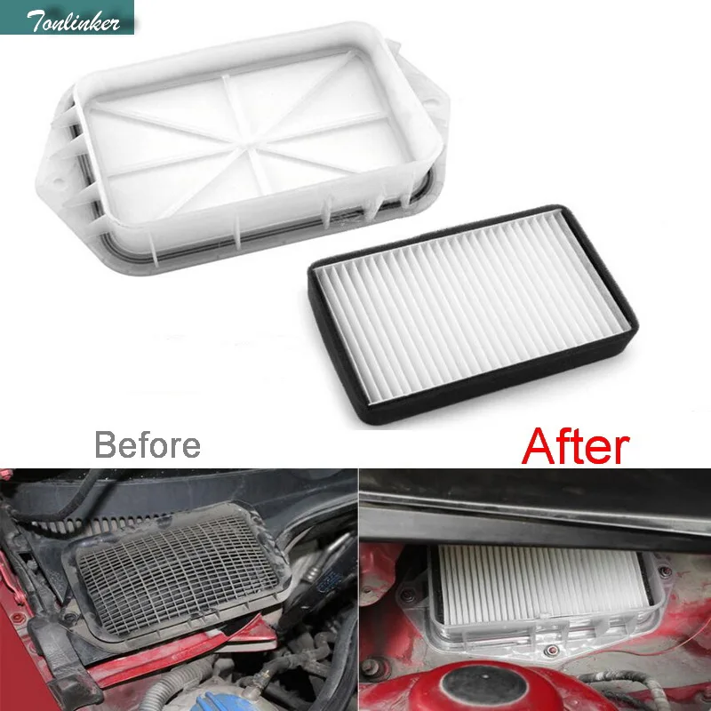 Воздушный фильтр Tonlinker с 3 отверстиями для Vw Sagitar CC Passat Magotan Golf Touran audi Skoda Octavia