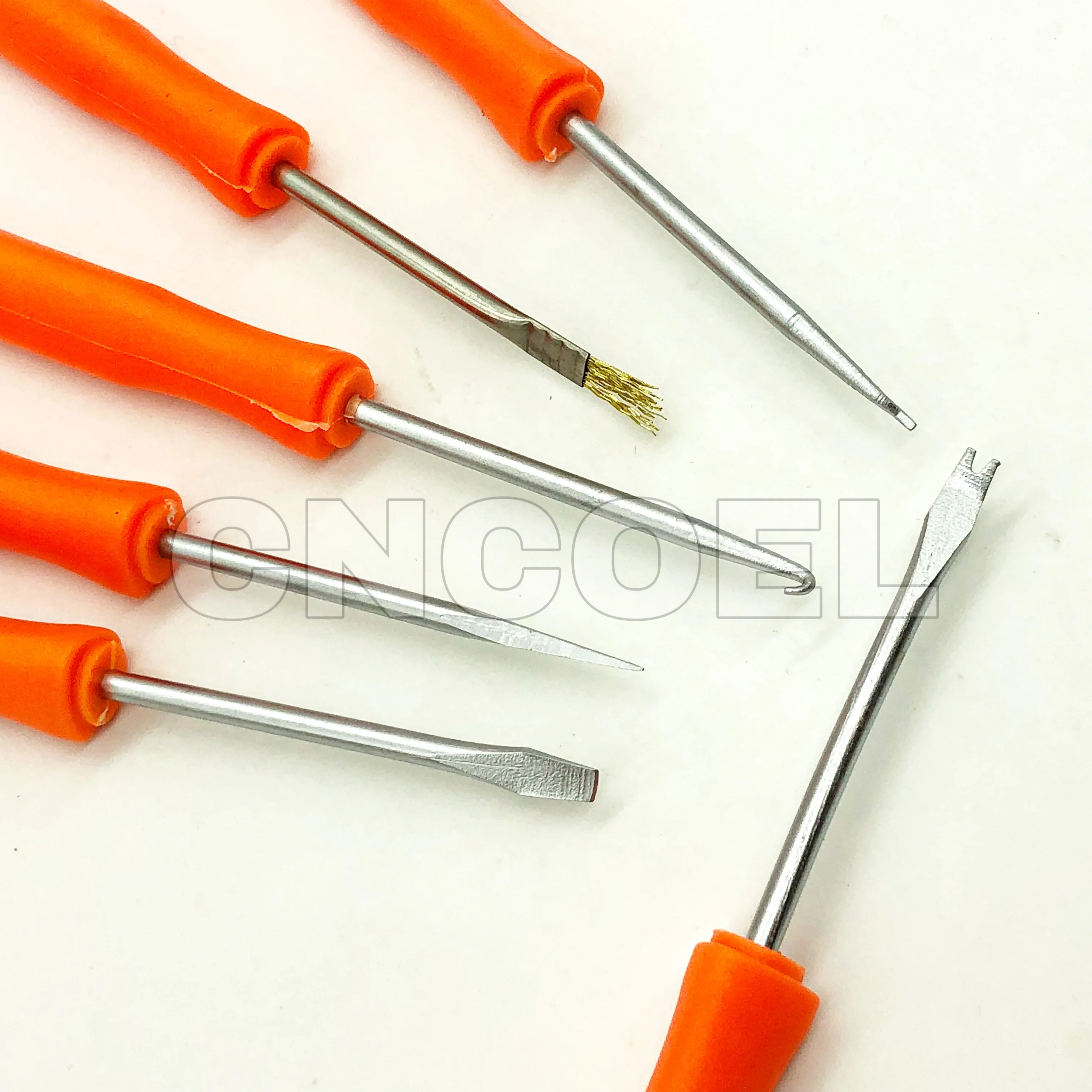6pcs/lot Solder Assist precision Tool Set Electronic Components Welding Grinding PCB Cleaning Repair | Инструменты