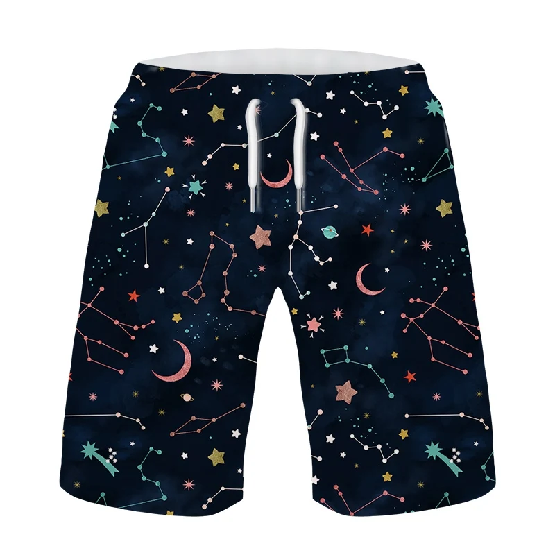 Jumeast бренд для мальчиков и девочек 3D печать звездного неба звезд Луны летние