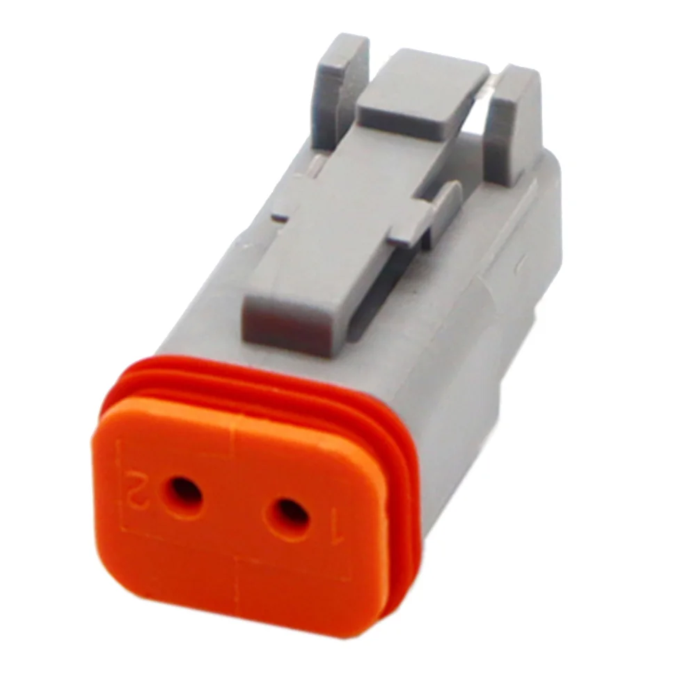 

5/10/20/50/100sets 2pin auto foglight waterproof wire 2way female cable connector DT06-2S