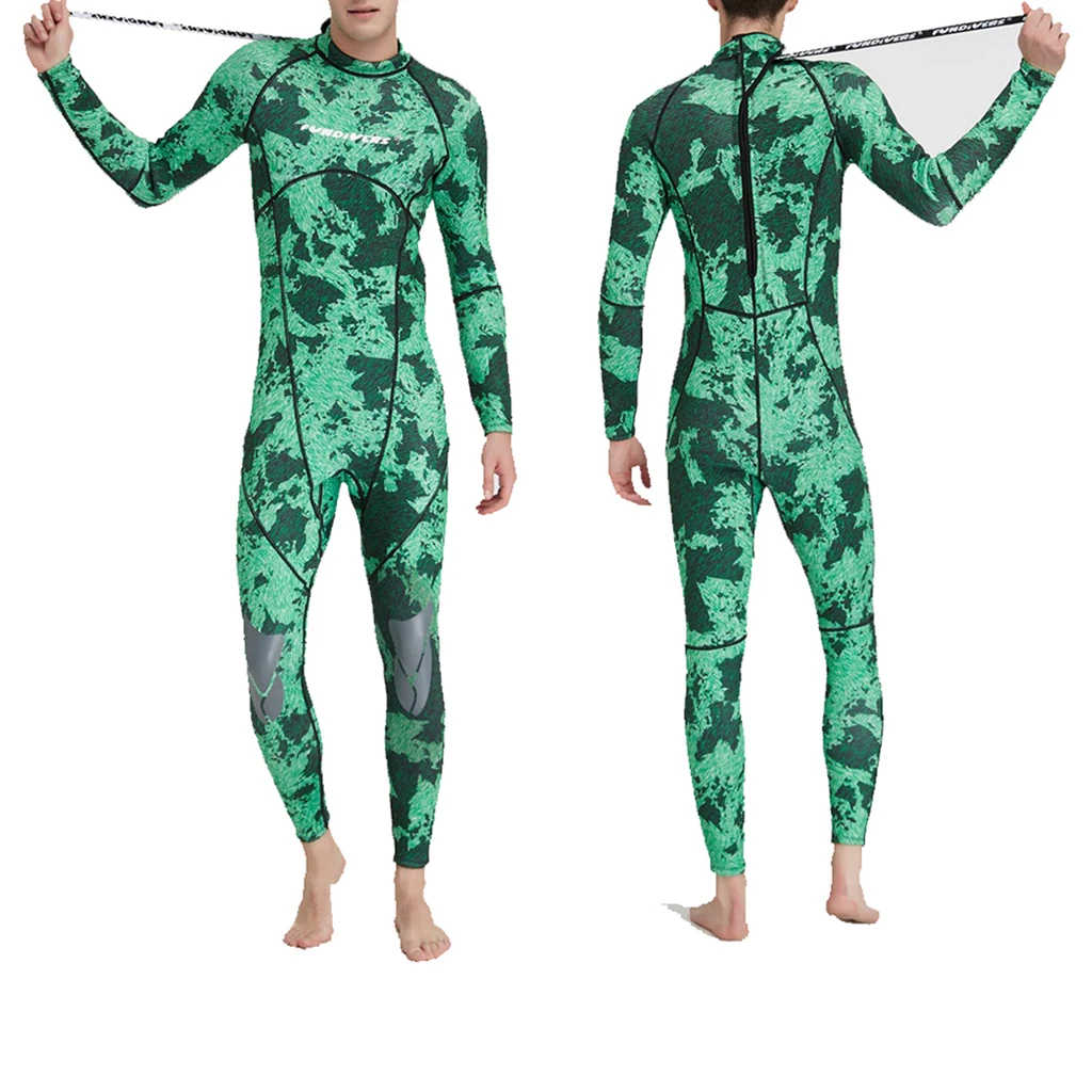 Мужской неопреновый гидрокостюм для дайвинга 3 мм Размеры S / M L XL XXL XXXL | Спорт и