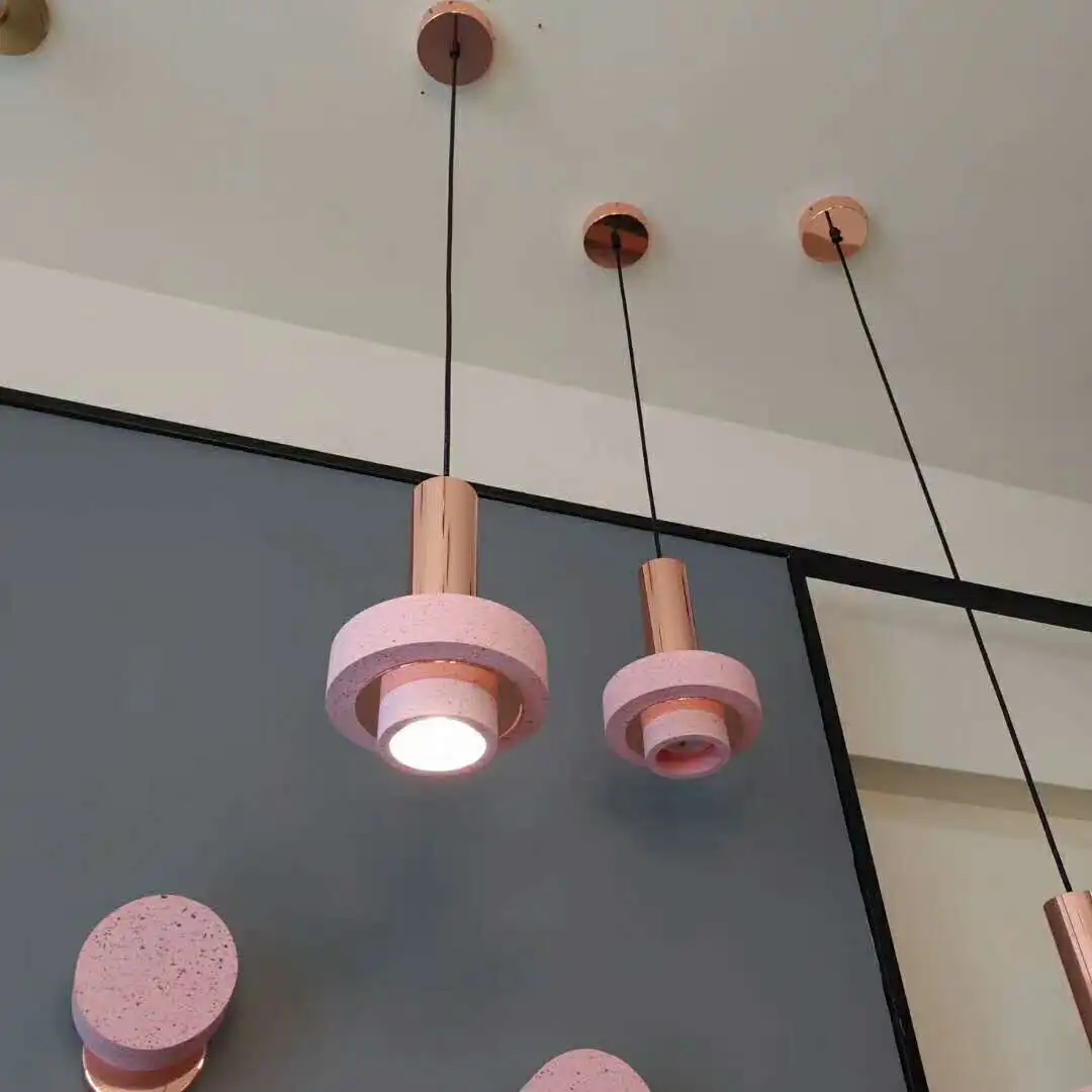 

nordic led iron industrial lamp luminaire suspendu deco chambre commercial lighting pendant lamp kitchen dining bar living room