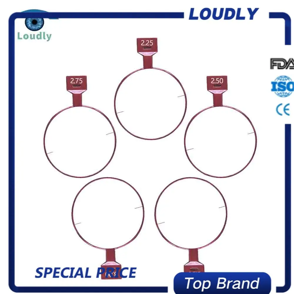 Loudly бренд высшего качества офтальмологические линзы цилиндрические пробные с