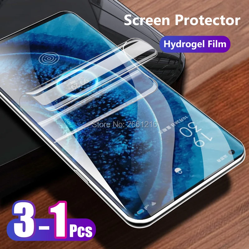 For Oppo Find X5 X3 X2 X Pro Neo Lite Front Slim Full Cover to Edge Soft TPU Hydrogel Film Explosion-proof Screen Protector