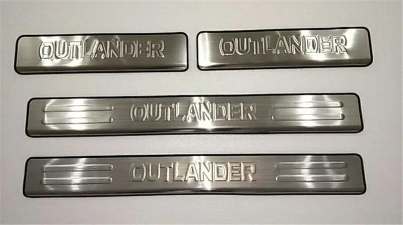 Стайлинг автомобиля для Mitsubishi Outlander Samurai 2007-2012 накладка из нержавеющей