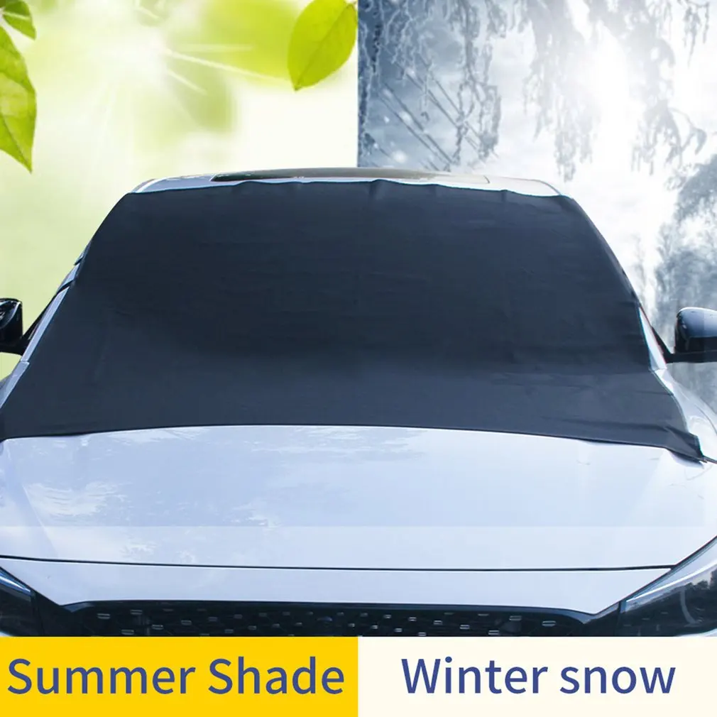 

Automobile Magnetic Sunshade Cover Car Windshield Snow Sun Shade Waterproof Protector Cover Car Front Windscreen Cover