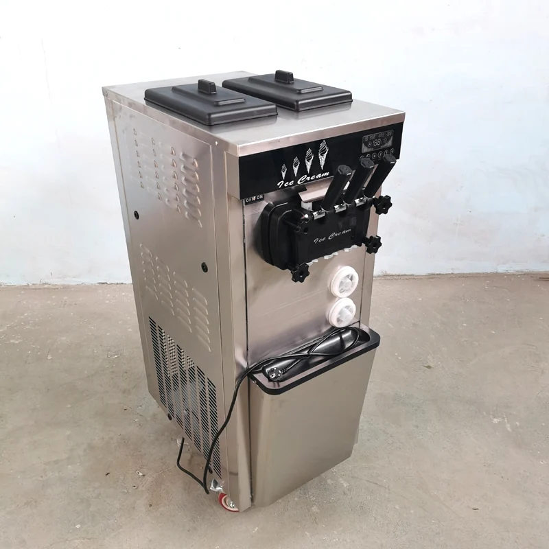 

Прямая продажа с фабрики высококачественной машины для производства мягкого мороженого коммерческая машина для приготовления трехвкусного мороженого высокое качество и низкая цена S