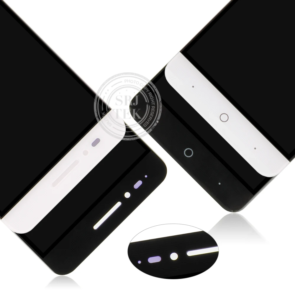 Srjtek экран для ZTE Voyage 4 Blade A610 LCD сенсорный дигитайзер сенсор Стекло в сборе с рамкой