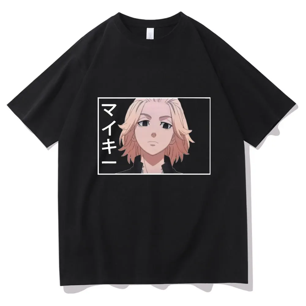 

Anime Tokyo Revengers Tshirt Mikey Draken Graphic Print Men Women Japanese Trend T Shirts Fashion Short Sleeve Oversize Tee Tops