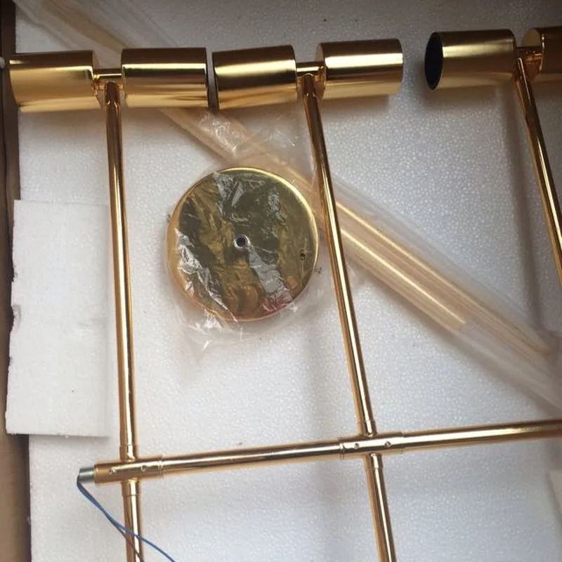 Скандинавский современный стиль стеклянный шар пузырьковый Железный елочка