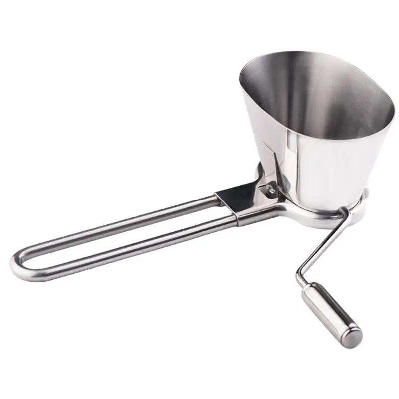 

Hand-operated Stainless Steel Parsley Shredder Vegetable Cutter Manual Grinder