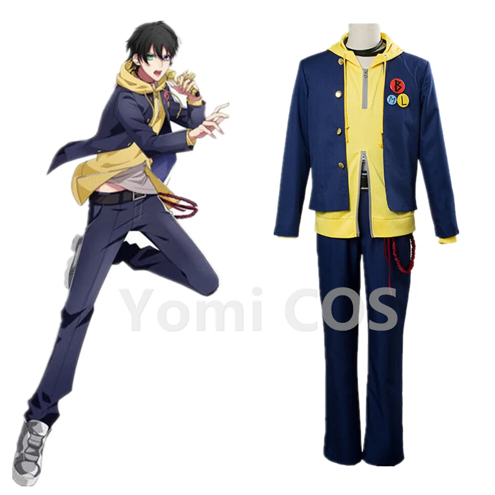 

Division Rap Battle DRB Yamada Saburo Cosplay Costumes Anime Coat Pants Halloween Sweater Sports Leisure Style Boy
