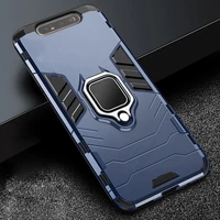 for samsung galaxy a80 case armor pc cover finger ring holder phone case for samsung a 80 case 360 shockproof bumper hard shell