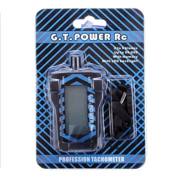 

RCtown G.T.POWER RC микро цифровой тахометр LCD для 2-9 лезвий