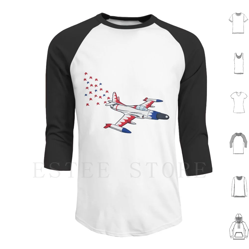 

Красные, белые и синие толстовки с капюшоном Starfire, самолеты с длинным рукавом, авиационные голубые самолеты Johnkratovil, красные, белые и синие