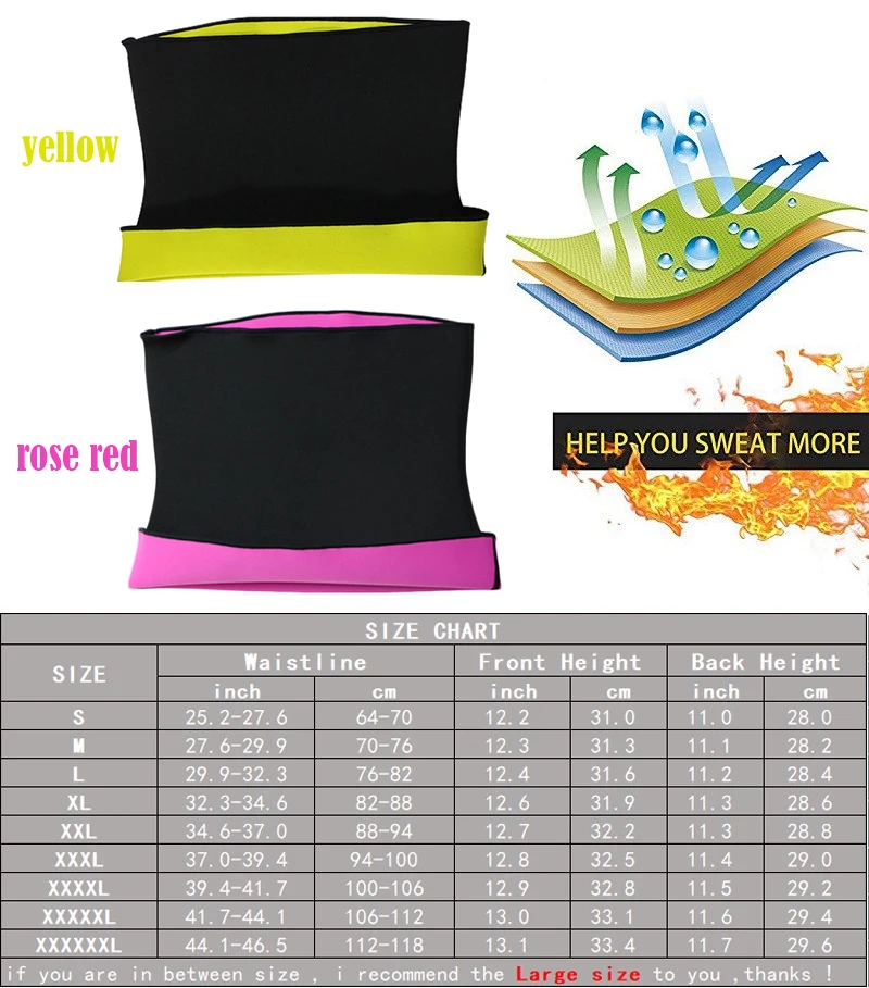 

Twinso S-6XL Slim Waist Trainer Body Shapers Men Neroprene Sauna Corset Waist Cincher Shapewear Weight Loss Strap Modeling Belt