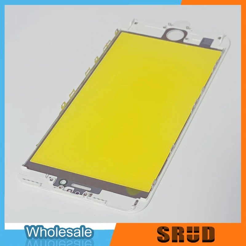 A+ quality 2 in 1 Outer Glass With Frame Bezel For iPhone 5 5s 6 6s 7 8 Plus LCD Touch Screen Outer Glass
