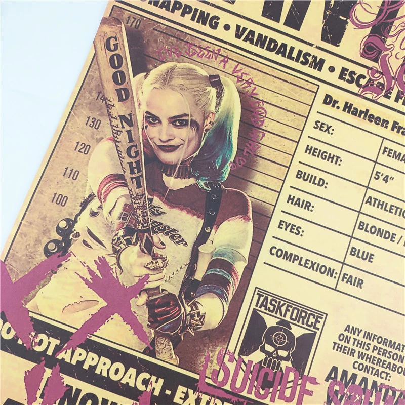 Постер с изображением клоуна винтажные наклейки для украшения комнаты Настенный