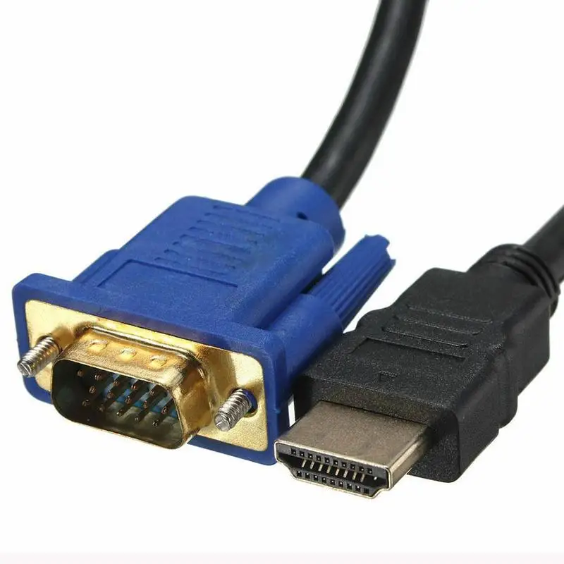 

HDMI-compatible TO VGA 1080P conversion cable HDMI-compatible to VGA cable V1B0