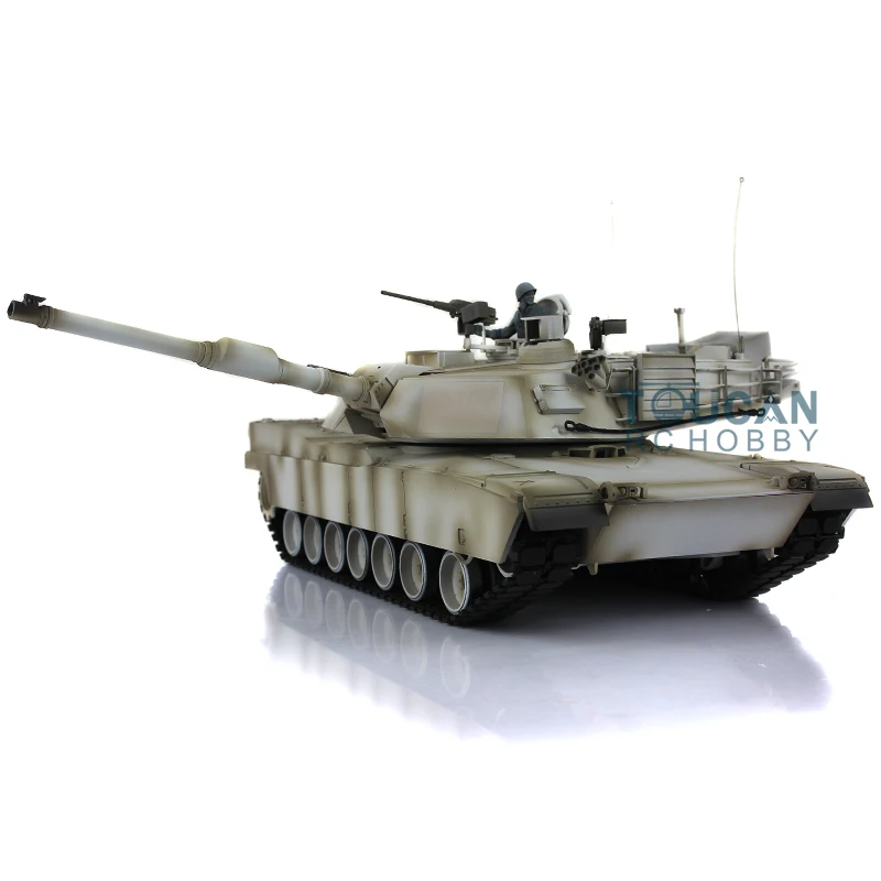Heng длинный Радиоуправляемый Танк 1/16 7 0 Abrams RTR 3918 металлические треки с резиновой